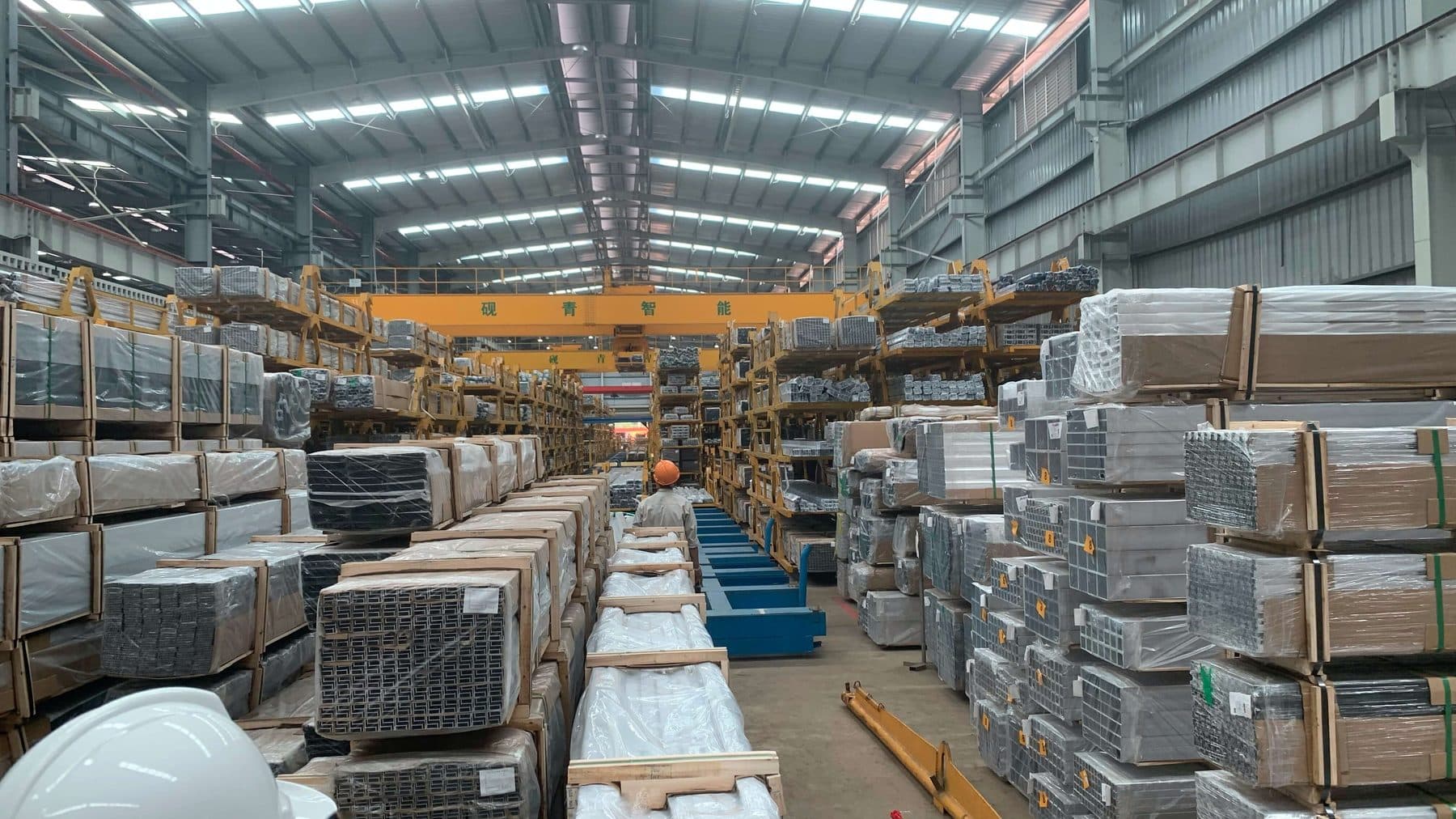 Industrial metal manufacturing floor in Vietnam