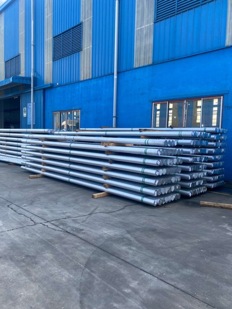 Aluminium billets, the raw material for extrusion
