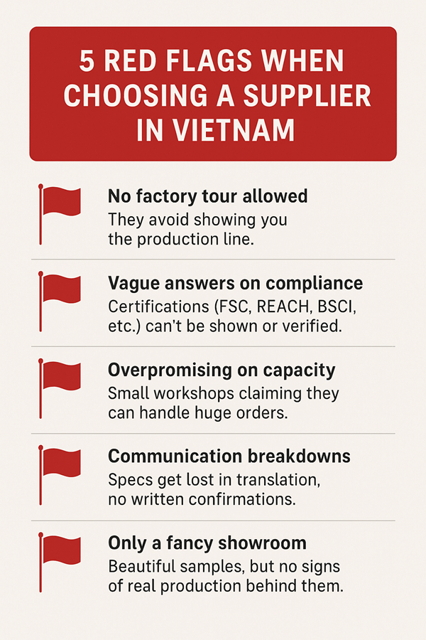 Craftsmanship and production in a Vietnamese workshop